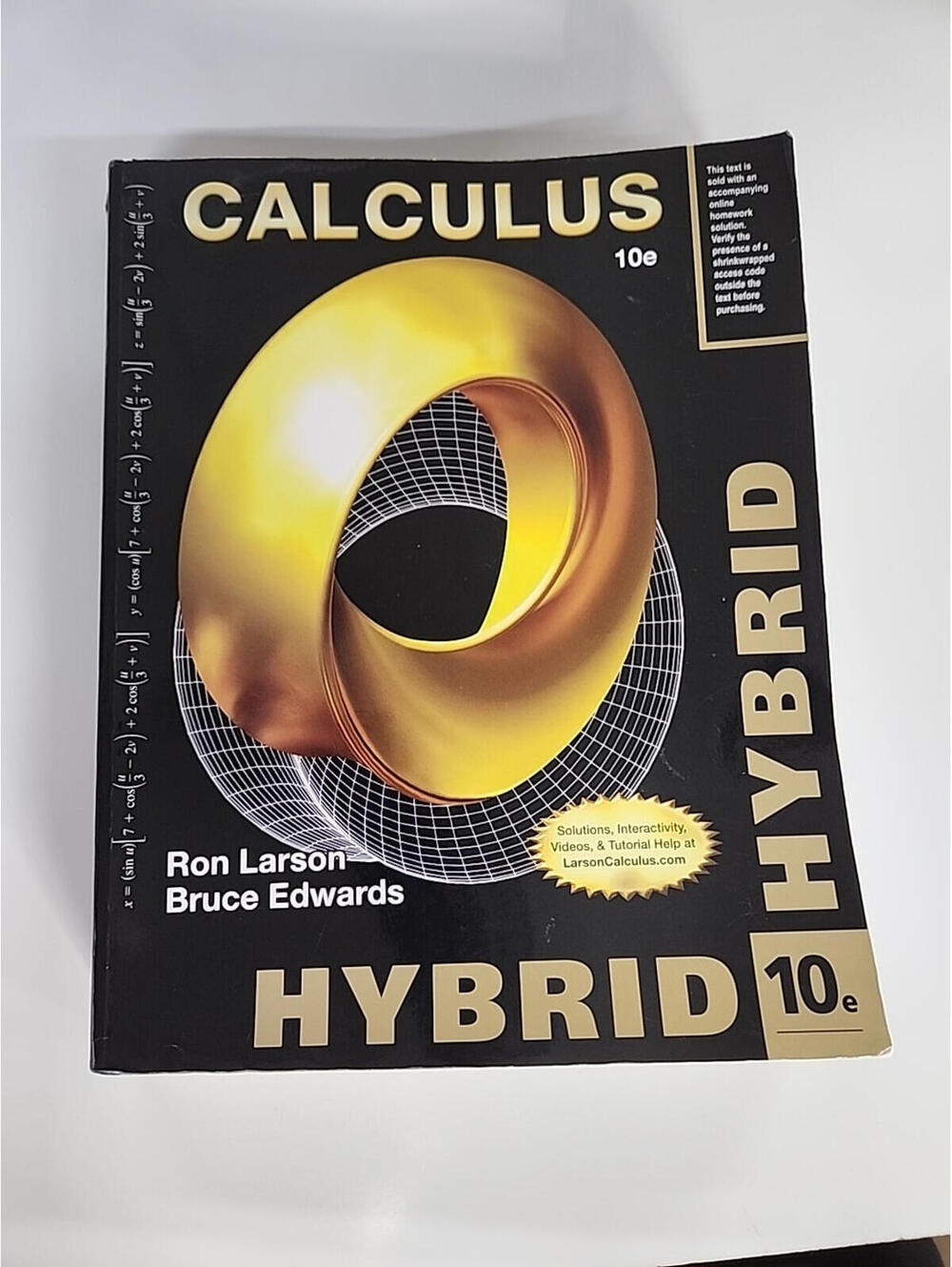 Calculus, Hybrid 10e Paperback Book
